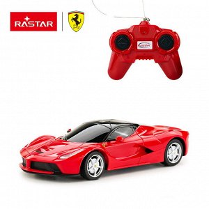 48900R Машинка на радиоуправлении RASTAR Ferrari LaFerrari, красный 1:24