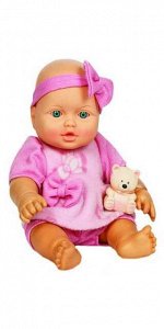 Кукла Малышка с мишуткой, 32,5 см10