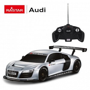 Машинка на радиоуправлении RASTAR Audi R8 цвет серебряный, 1:187