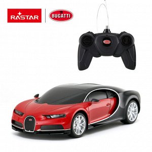 Машинка на радиоуправлении RASTAR Bugatti Chiron цвет красный, 1:24134