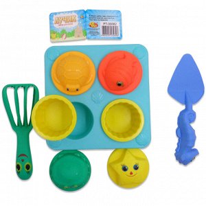 Набор игрушек для песочницы ABtoys Лучик, 11 предметов108