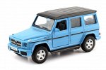 Машинка металлическая Uni-Fortune RMZ City 1:35 MERCEDES BENZ G63, Цвет матовый голубой988