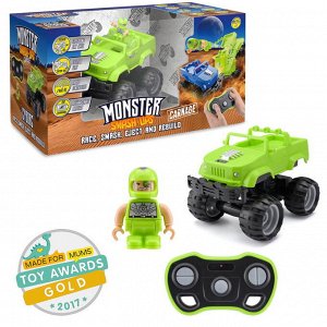 TY6082A Машинка р/у разбивающийся внедорожник "Monster Smash Ups", Cyborg