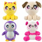 Squeezamals (Скуизамалс) 3Deez, фигурки животных, 20 см, 4 вида16