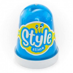 Слайм LORI Style Slime "Голубой с ароматом тутти-фрутти", 130мл.9