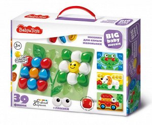 Мозаика для самых маленьких BABY TOYS d40/6 цв/39 эл43