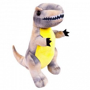 Мягкая игрушка ABtoys Dino World Динозавр Тираннозавр серый, 25 см329