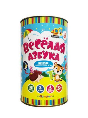 Игра развивающая. Веселая азбука. Набор фишек4