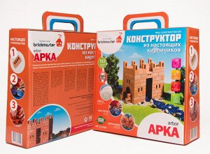 Конструктор Построй и играй! Briсkmaster "АРКА" из настоящих кирпичиков (163 деталей)14