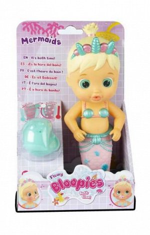 Кукла IMC Toys Bloopies для купания Flowy русалочка, 26 см941