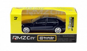 Машинка металлическая Uni-Fortune RMZ City 1:64 Mercedes Benz E63 AMG, без механизмов, 2 цвета (белый, черный)25