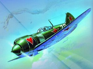 Сборная модель ZVEZDA Самолет Ла-5ФН8