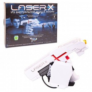 Игровой набор Laser X с бластером и мишенью, со световыми и звуковыми эффектами817