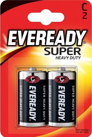 Батарейка EVEREADY Super HD C FSB2-R14 в уп.2шт