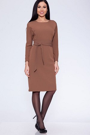 Платье 263 "Гольяно", коричневый