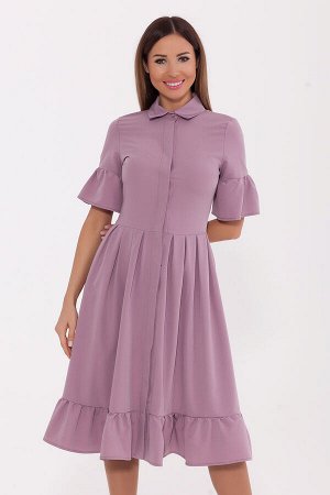 Платье 821 "Гольяно" Пыльно-розовый