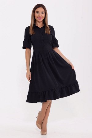 Платье 821 "Гольяно" Черный