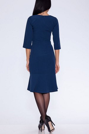 Платье 299 "Гольяно", темно-синий