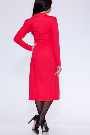 Платье 410 "Гольяно SPRING", красный