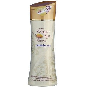 Лосьон для тела с экстрактом икры и альфа-арбутином Mistine White Spa Gold Caviar body lotion