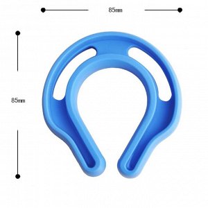 Ограничитель двери в форме подковы усиленный пластиковый