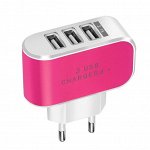 Зарядное устройство на три USB-порта с подсветкой