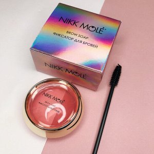 Фиксатор для бровей Nikk Mole Brow Soap клубника