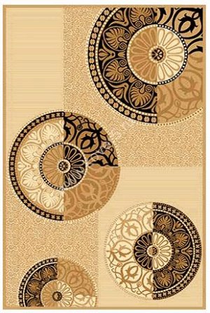 Ковер OLYMPOS 2,00*3,00  mn09 BEIGE