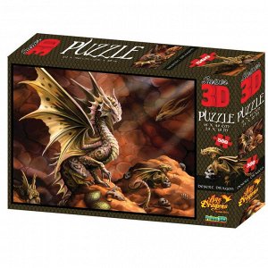 Пазл Prime 3D Пустынный дракон 500 элементов13