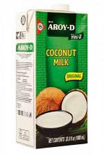 Кокосовое молоко AROY-D , 1л. Tetra Pak 1*12