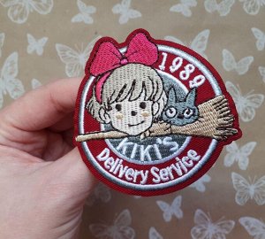 Брошь-нашивка "Кики и Джиджи" — Kiki’s Delivery Service