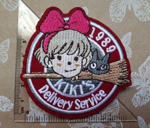 Брошь-нашивка "Кики и Джиджи" — Kiki’s Delivery Service