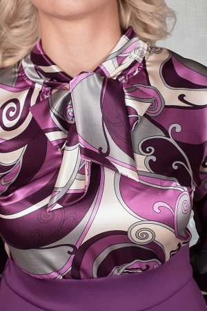 Платье беатрис (пурпур)