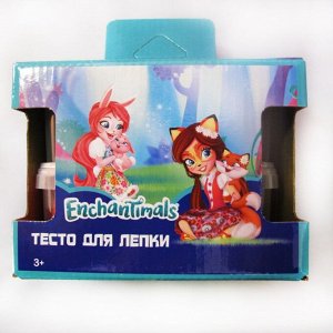 Тесто для лепки "Enchantimals", 4 цвета по 80 г128