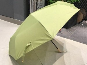 Зонт складной светло-зеленый