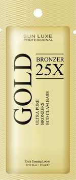 Крем для загара в солярии &quot;Gold Bronzer 25x&quot; 15 мл