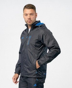 . Темно-синий;
Синий;
Черный;
Светло-синий;
Темно-серый;
   Костюм спортивный MEN 8906.
Куртка: Два боковых кармана на молниях, нагрудный карман на молнии, внутренний карман на молнии, отстегивающийс