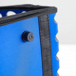 Складная сумка-переноска с отдельным входом, материал EVA, 43,5 х 28 х 33 см, синяя