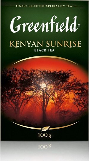 Чай Гринфилд Kenyan Sunrise 100гр