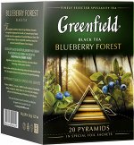 Черный чай в пирамидках Greenfield Blueberry Forest, 20 шт