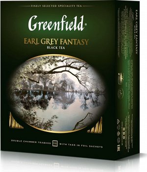 Greenfield Чай Гринфилд Earl grey fantasy 2г 1/100/9