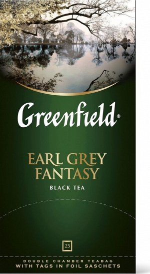 Чай Гринфилд Earl grey fantasy 25пак