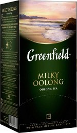Чай Гринфилд Milky Oolong green tea 25пак