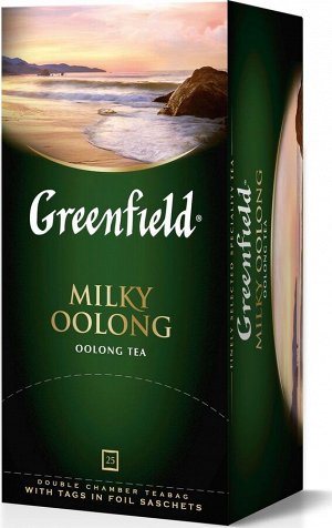 Чай Гринфилд Milky Oolong green tea 25пак