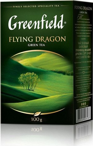 Чай Гринфилд (Зеленый) Flying Dragon 100гр