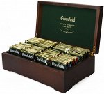 Greenfield подарочный набор: 8 видов чая, 178 г (деревянная шкатулка)