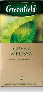 Чай Гринфилд Green Melissa1,5г 25пак