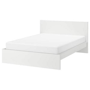 МАЛЬМ Каркас кровати, белый, 180x200 см