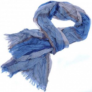 Шарф Шарф мужской сине-серыйМатериал:полиакрилРазмер:длина 180см., ширина 80см.