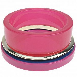 Браслет браслет розовыйМатериал:пластикРазмер:ширина 6.5см., высота 4см.